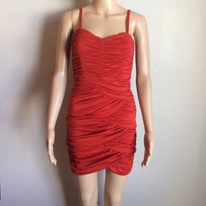 H&M Red Bodycon Dress.